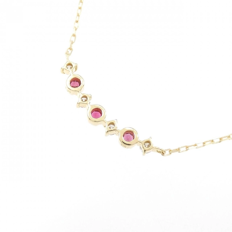 K18YG Spinel Necklace - Hàng hiệu Authentic 863508