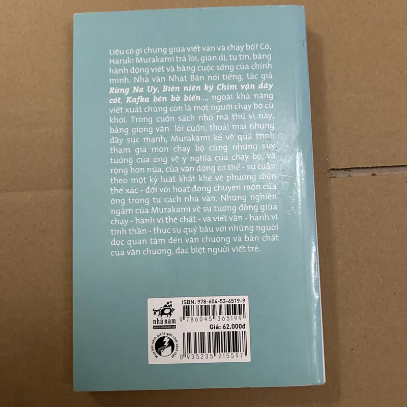 Tôi nói gì khi nói về chạy bộ 569316
