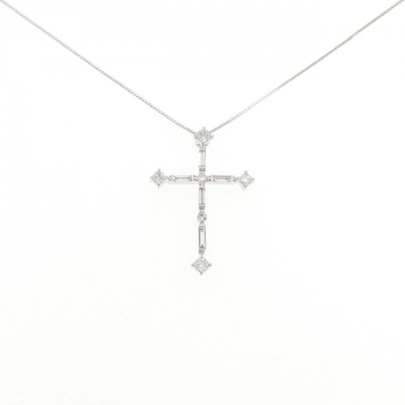 K18WG Dây chuyền kim cương 0.36CT - Hàng hiệu Chính hãng 862729