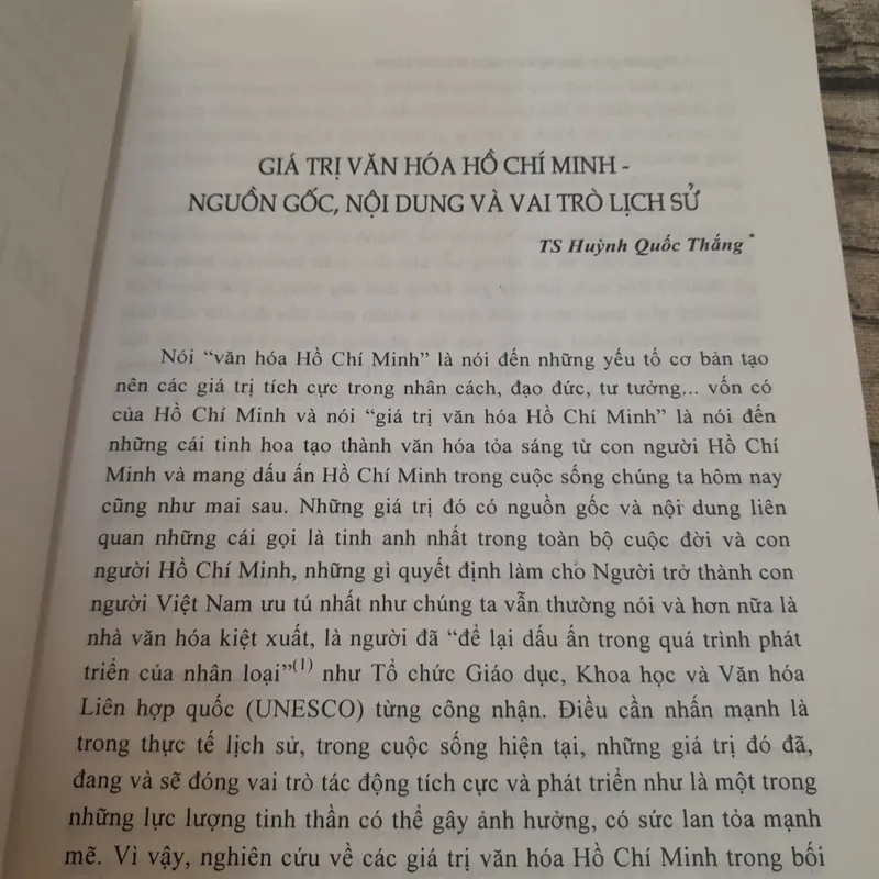 Văn hóa Hồ Chí Minh và việc xây dựng Văn hóa Đảng hiện nay. Tiến sỹ Phan Công Khanh 695473