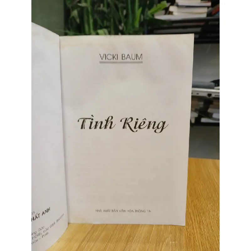 Tình riêng – Vicki Baum 558503