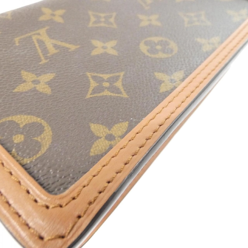 Ví Louis Vuitton Monogram Porte-Feuille Dauphine M68746 Chain Wallet 622863