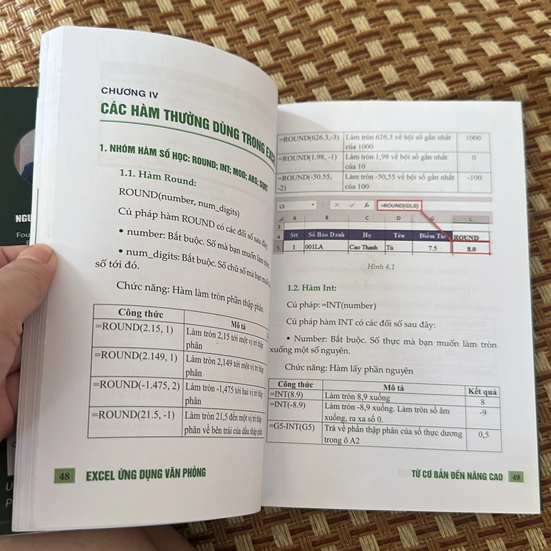 Excel ứng dụng văn phòng từ cơ bản đến nâng cao 478332