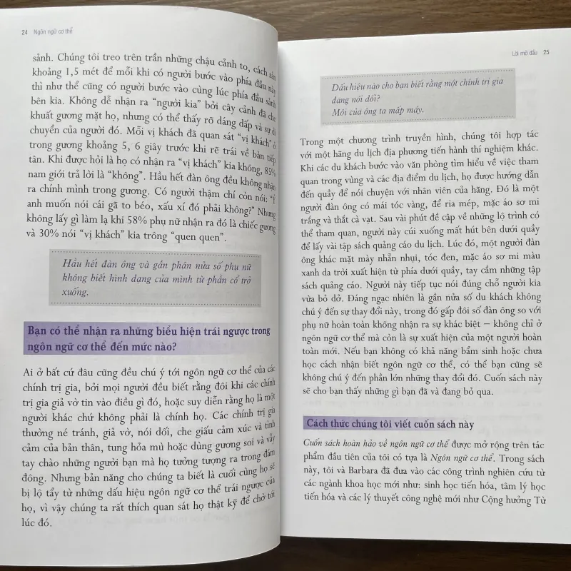 Cuốn sách hoàn hảo về ngôn ngữ cơ thể - Allan & Barbara Pease 970527