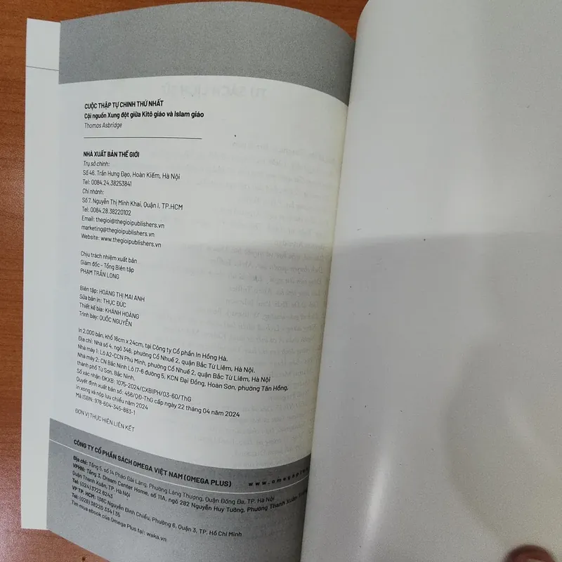 Sách Cuộc thập tự chinh thứ nhất 720306