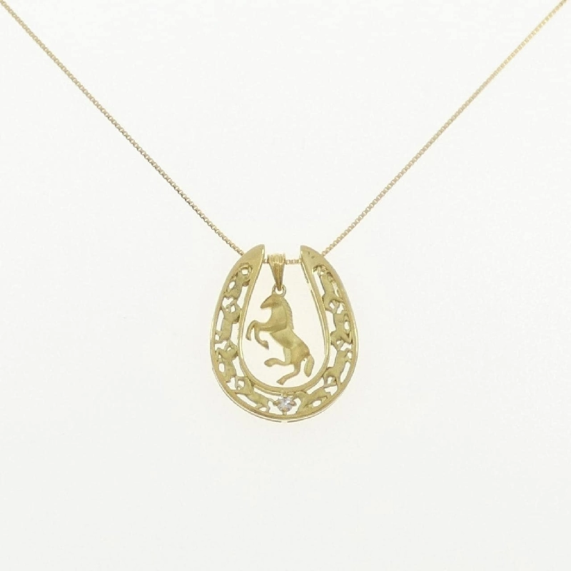 K18YG Dây chuyền kim cương 0.02CT - Hàng hiệu Chính hãng 857639