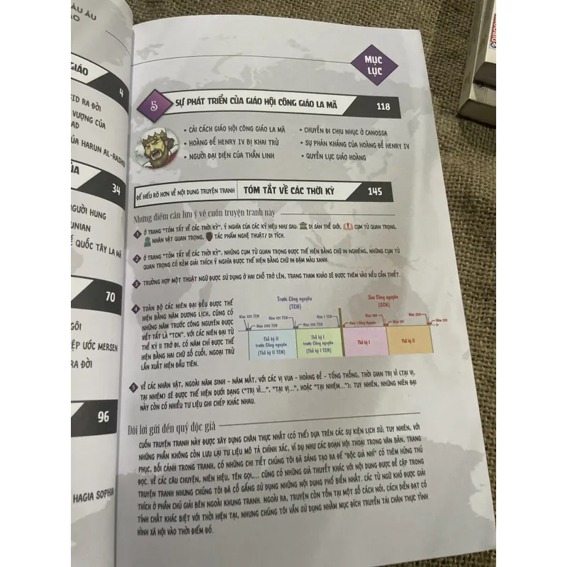 LỊCH SỬ THẾ GIỚI - SỰ HÌNH THÀNH CHÂU ÂU VÀ THẾ GIỚI HỒI GIÁO - khổ lớn  714654