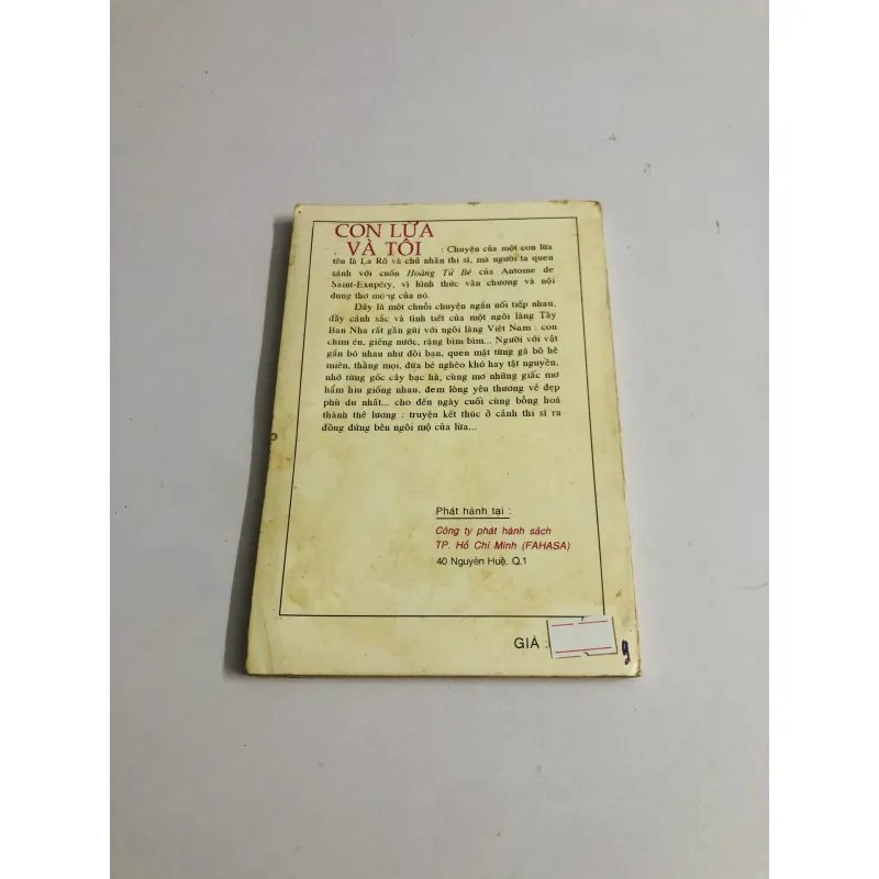 CON LỪA VÀ TÔI - 1995 792500