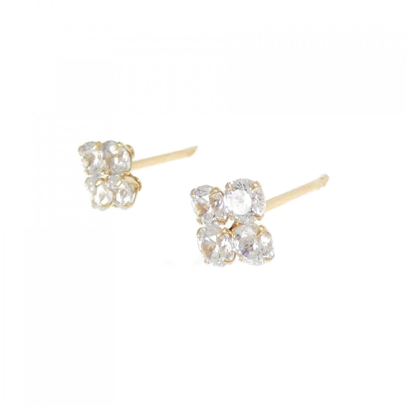 K18YG Bông tai Cubic - Hàng hiệu Chính hãng 869943