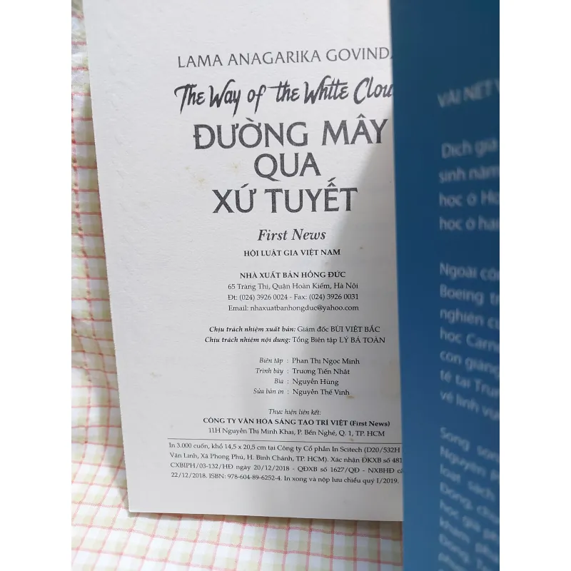 ĐƯỜNG MÂY QUA XỨ TUYẾT - Anagarika Govinda - NGUYÊN PHONG phóng tác 797617