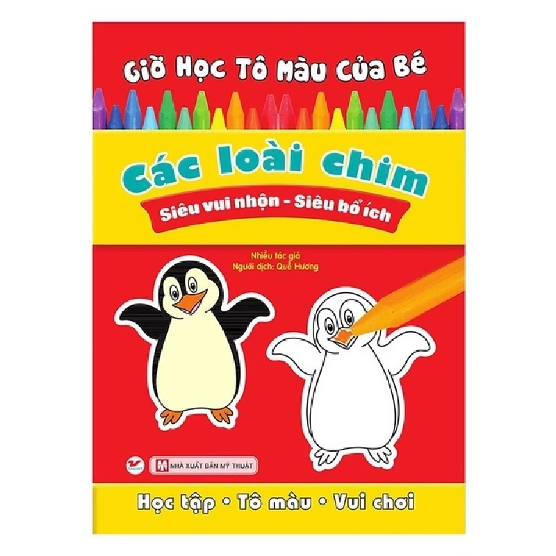 Giờ học tô màu của bé - Các loài chim mới 100% HCM.PO Nhiều tác giả Oreka-Blogmeo 135774