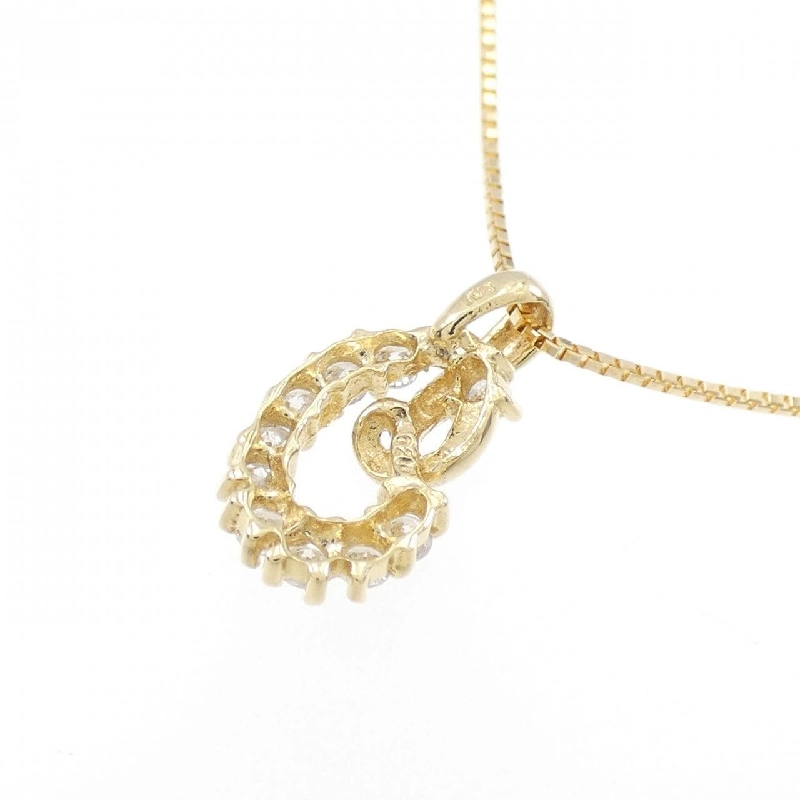 K18YG Dây chuyền kim cương 0.20CT - Hàng hiệu Chính hãng 861252