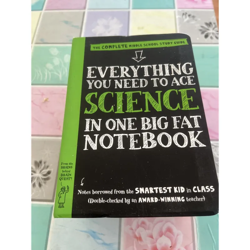 EVERYTHING You need to ace science in one big fat notebook 800512
