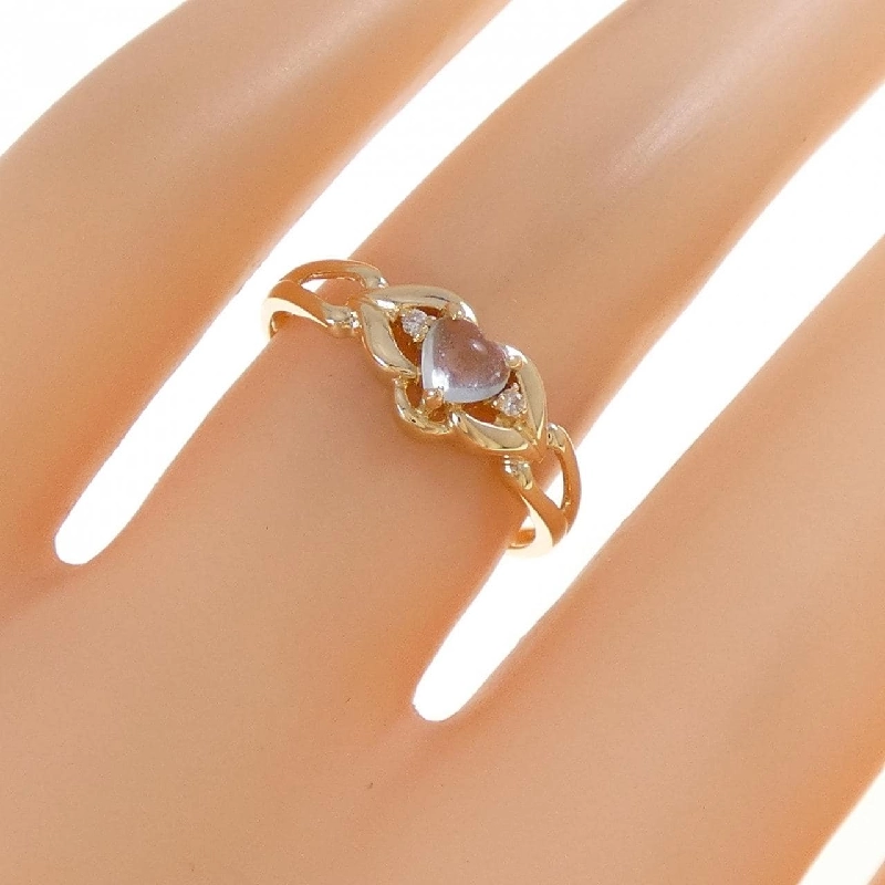 Nhẫn Blue Topaz Hình Trái Tim K18YG - Hàng hiệu Chính hãng 854880