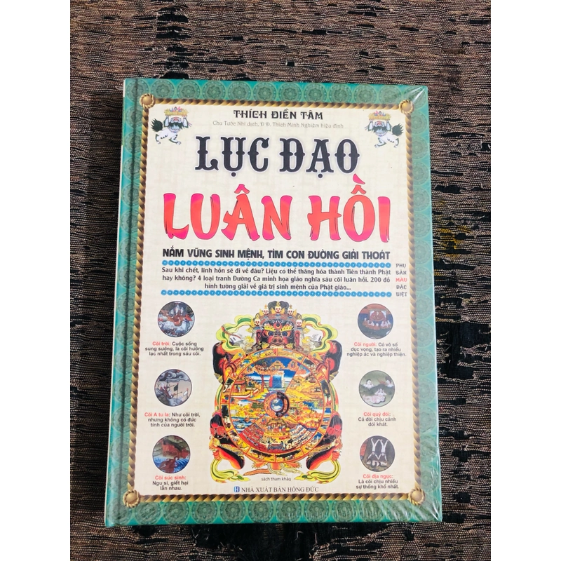 LỤC ĐẠO LUÂN HỒI  - sách mới 100%, còn nguyên siêu, bìa cứng, khổ to  354185