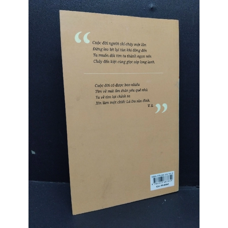 Khao khát biển bờ - Tuyển tập thơ và đời mới 80% ố nhẹ có chữ ký tác giả 2022 HCM1410 Văn Liêm VĂN HỌC 917474