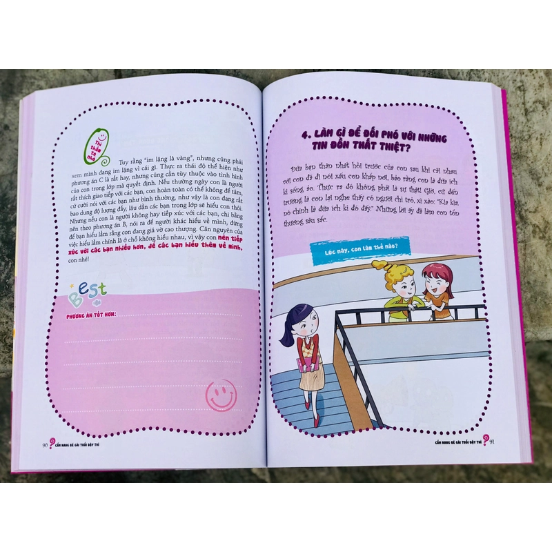 Sách giáo dục giới tính - Cẩm nang bé gái tuổi dậy thì (2 tập) 536243