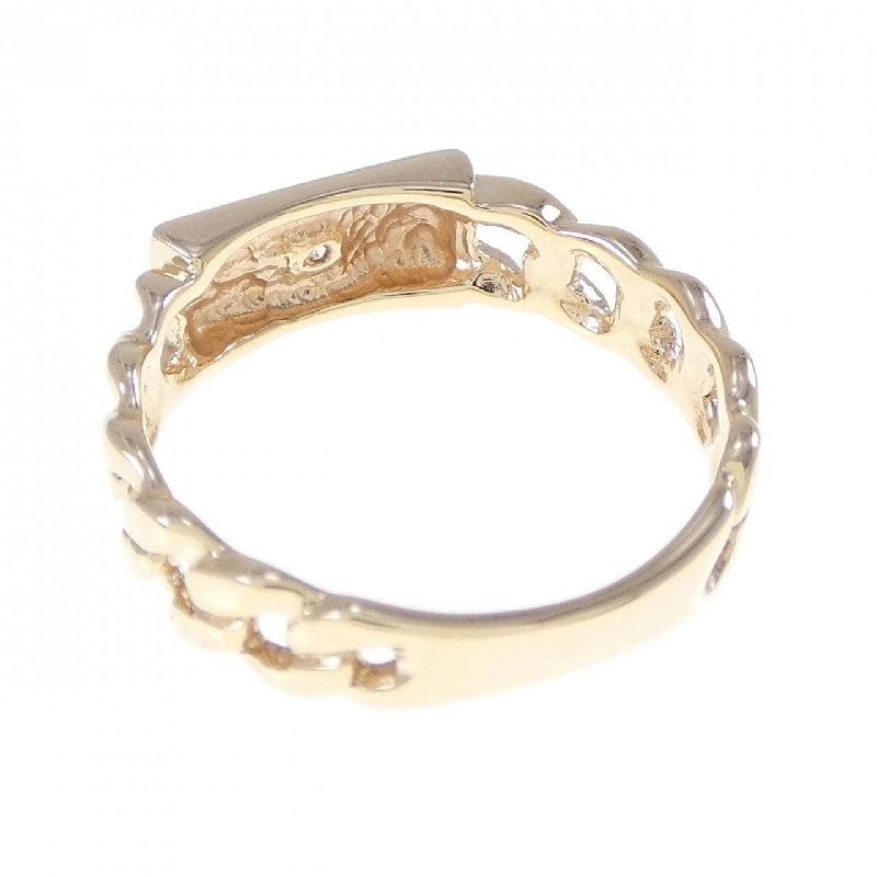 Nhẫn kim cương K10YG 0.03CT 669162