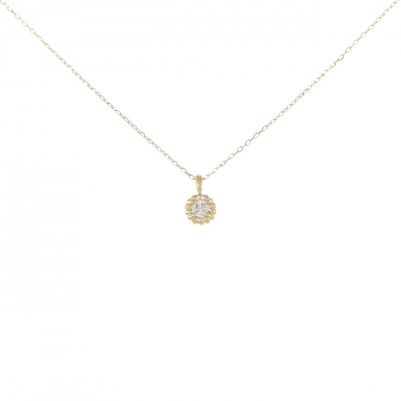 Dây chuyền kim cương K18YG 0.06CT - Hàng hiệu chính hãng 863904