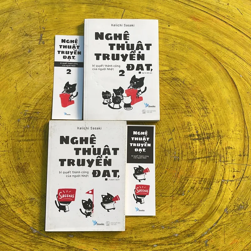 NGHỆ THUẬT TRUYỀN ĐẠT, BÍ QUYẾT THÀNH CÔNG CỦA NGƯỜI NHẬT(1,2) 697191