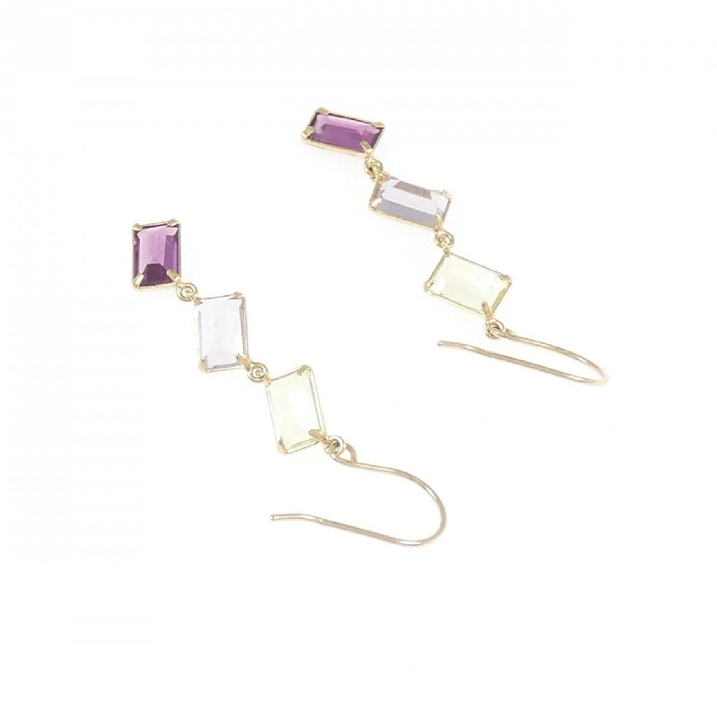 K10YG Bông tai đá màu - Hàng hiệu Chính hãng 867543