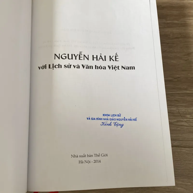 NGUYỄN HẢI KẾ VỚI LỊCH SỬ VÀ VĂN HÓA VIỆT NAM 937360