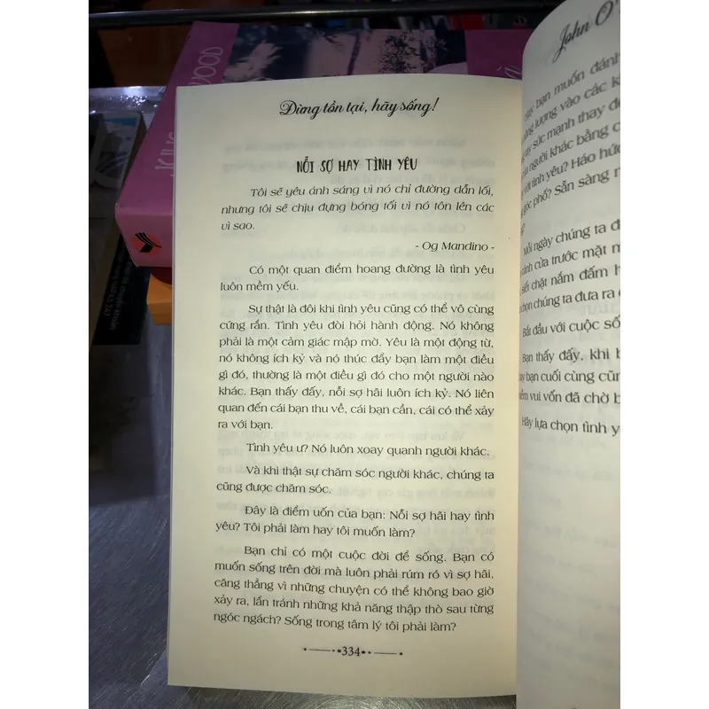 Đừng tồn tại, hãy sống - John O’ Leary 1062904