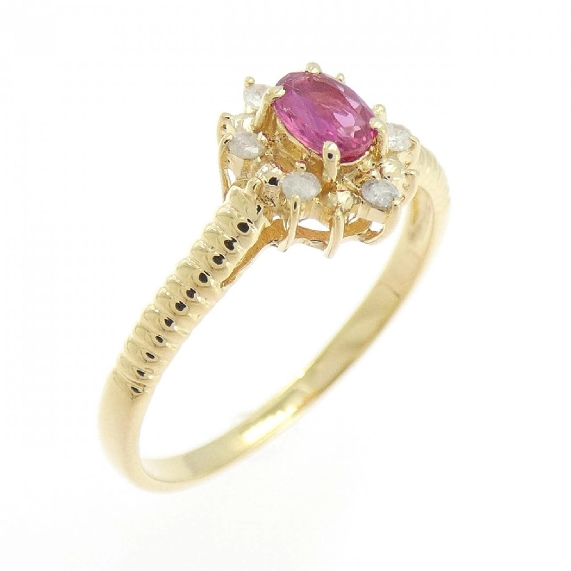 Nhẫn Ruby K18YG - Hàng hiệu Chính hãng 855110