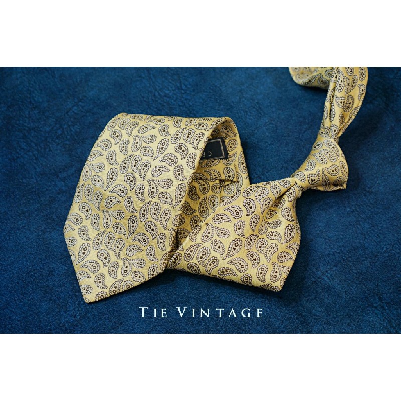 Paisley woven silk tie 7535