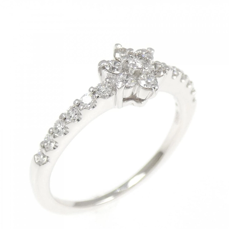 Nhẫn kim cương K18WG hoa 0.40CT 667528