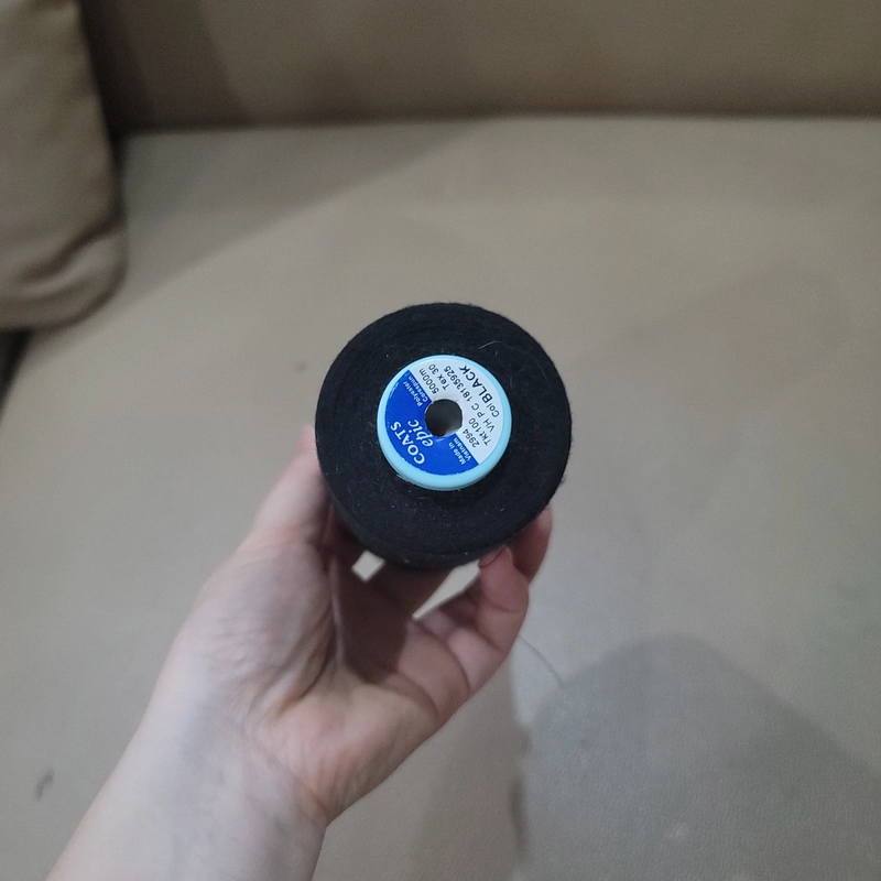 Cuộn Chỉ Đen to và Cuộn Dây Chun Đen May đồ - TẶNG đơn mua, vui lòng chỉ chọn 1 QUÀ /đơn 470093