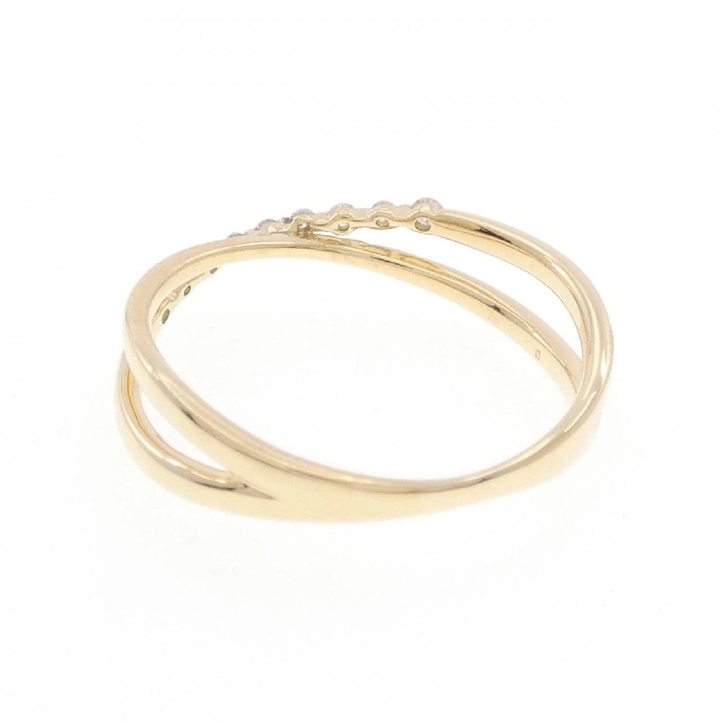 Nhẫn kim cương K18YG - Hàng hiệu Authentic 850093