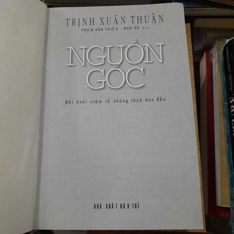 Nguồn Gốc - Trịnh Xuân Thuận 389142