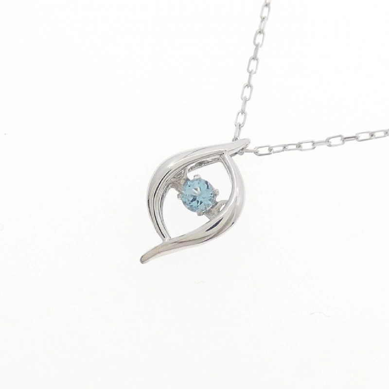 K10WG Blue Topaz Necklace - Hàng hiệu Authentic 858715