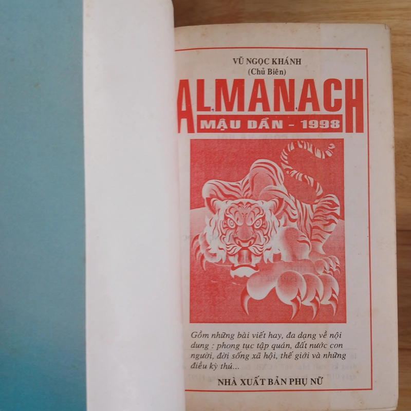 Almanach Mậu Dần 1998 - Vũ Ngọc Khánh 447971