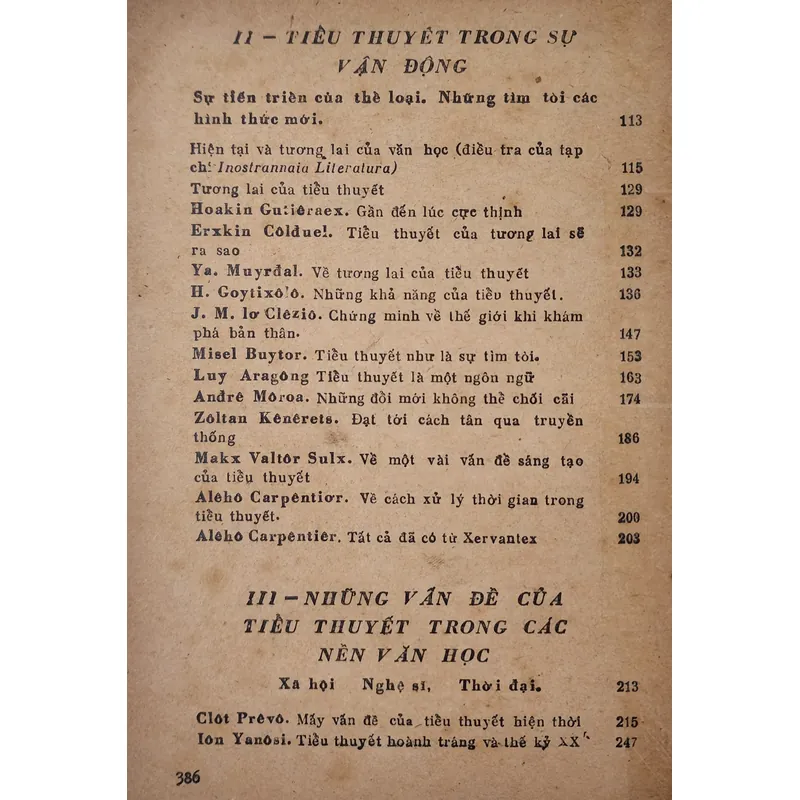 SỐ PHẬN CỦA TIỂU THUYẾT - Ý kiến của các tác giả nước ngoài 714666