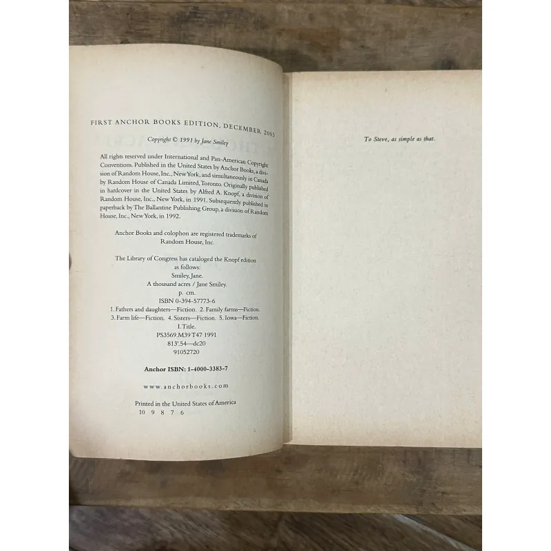 A Thousand Acres - Jane Smiley 752895