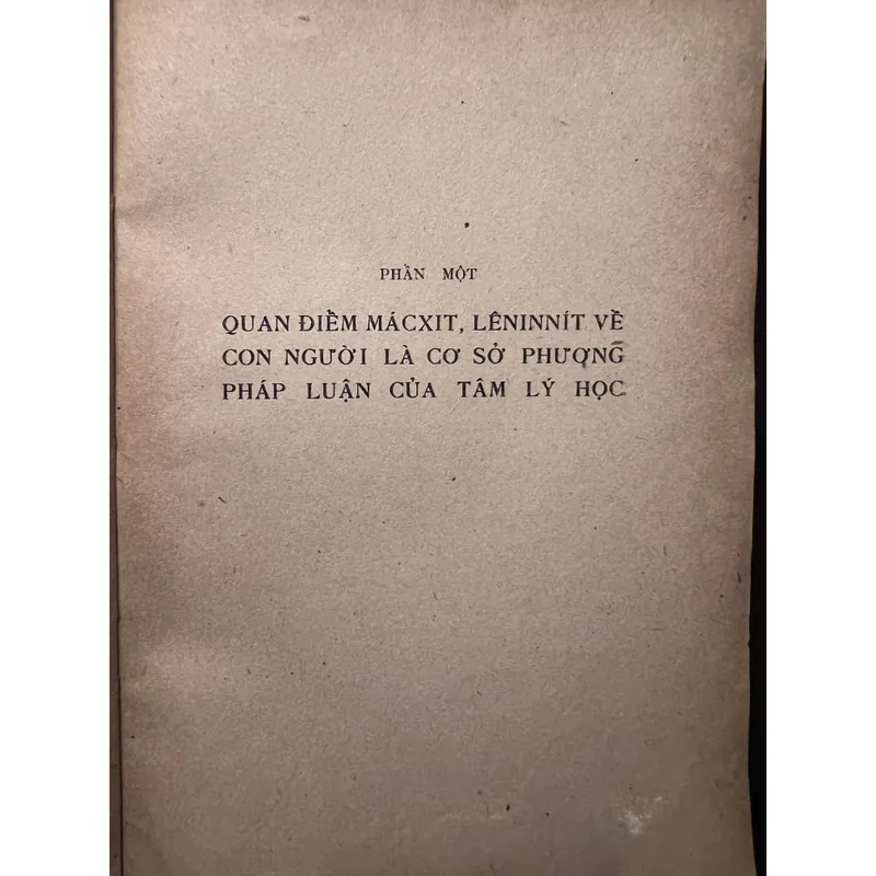 📖 Chủ nghĩa Mác - Lê-nin cơ sở phương pháp luận của tâm lý học 646352