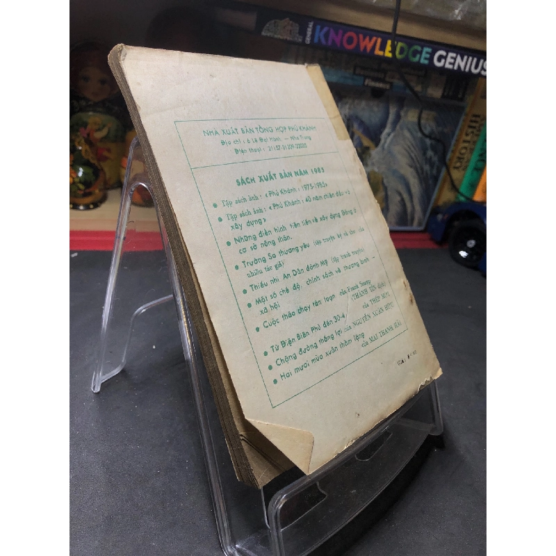 Hai mươi mùa xuân thầm lặng mới 50% ố nặng rách gáy có dấu mộc và viết nhẹ trang đầu 1986 Mai Thanh Hải HPB0906 SÁCH VĂN HỌC 914973