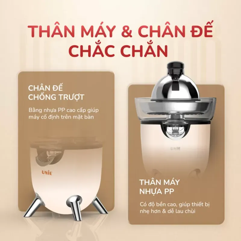 Máy vắt cam điện tự động UNIE UECJ-666B  - Vắt nhanh, lấy kiệt nước, không tốn sức 🍊 727469