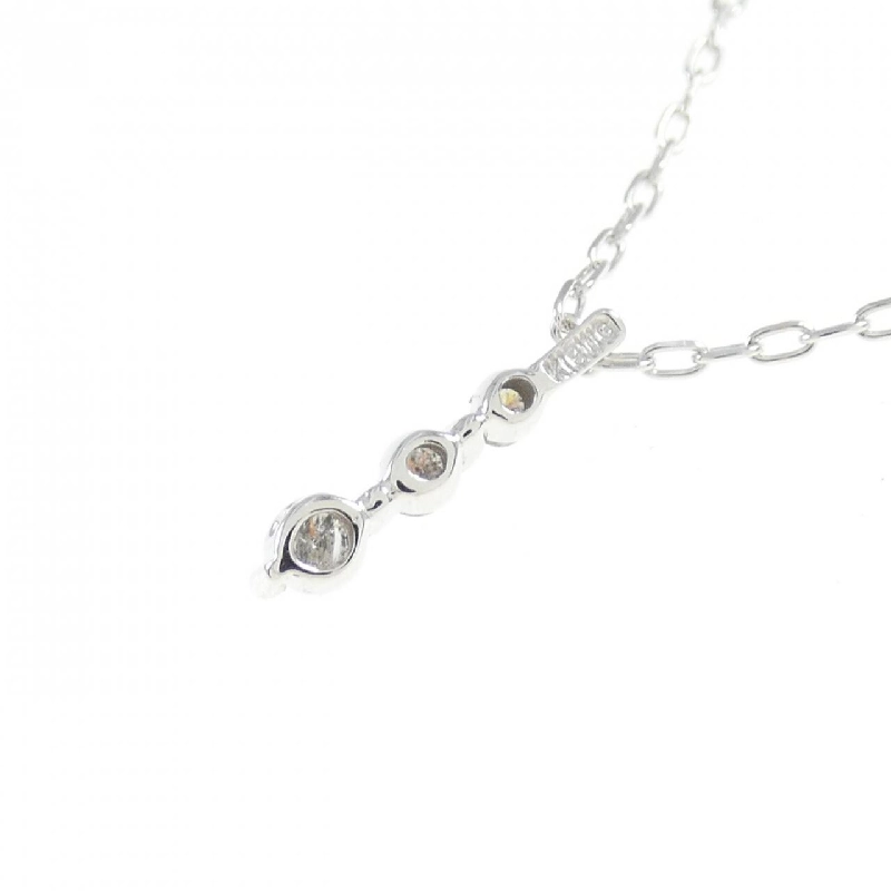 K18WG Dây chuyền kim cương 0.1CT - Hàng hiệu Chính hãng 862641