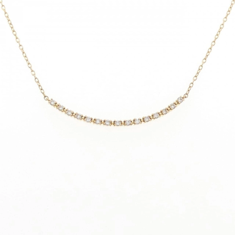 K18YG Dây chuyền kim cương 0.12CT - Hàng hiệu Chính hãng 859738