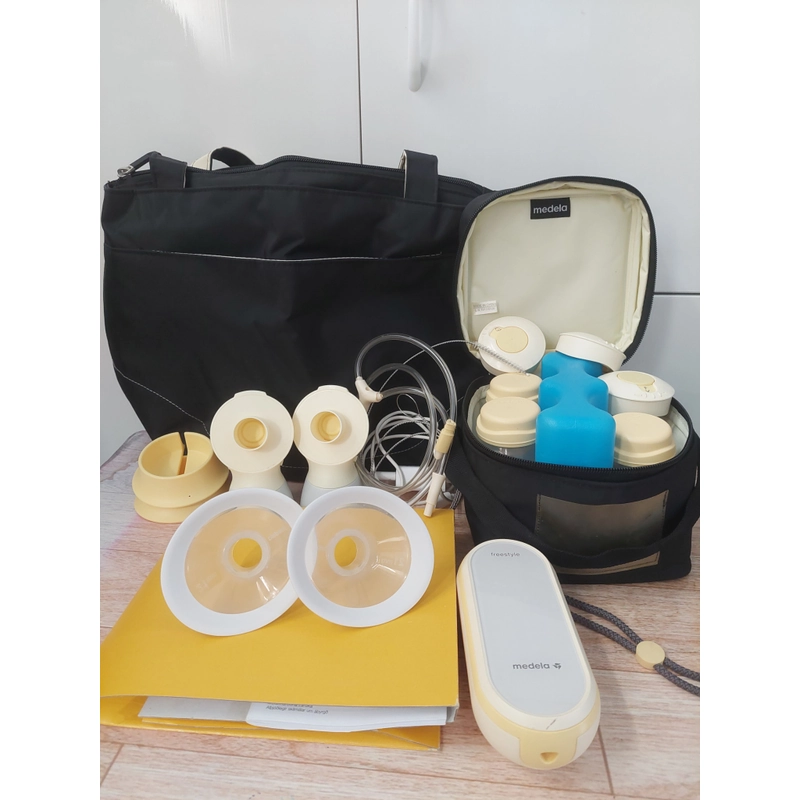 Máy hút sữa medela flex màu vàng chính hãng 310726