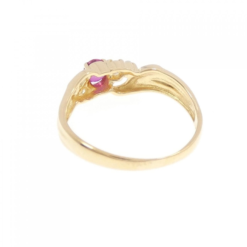 Nhẫn Ruby K18YG - Hàng hiệu Chính hãng 853061