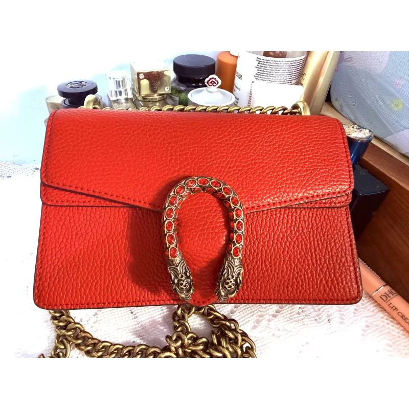 Túi xách nữ Gucci(Rep 1:1) màu đỏ 994002