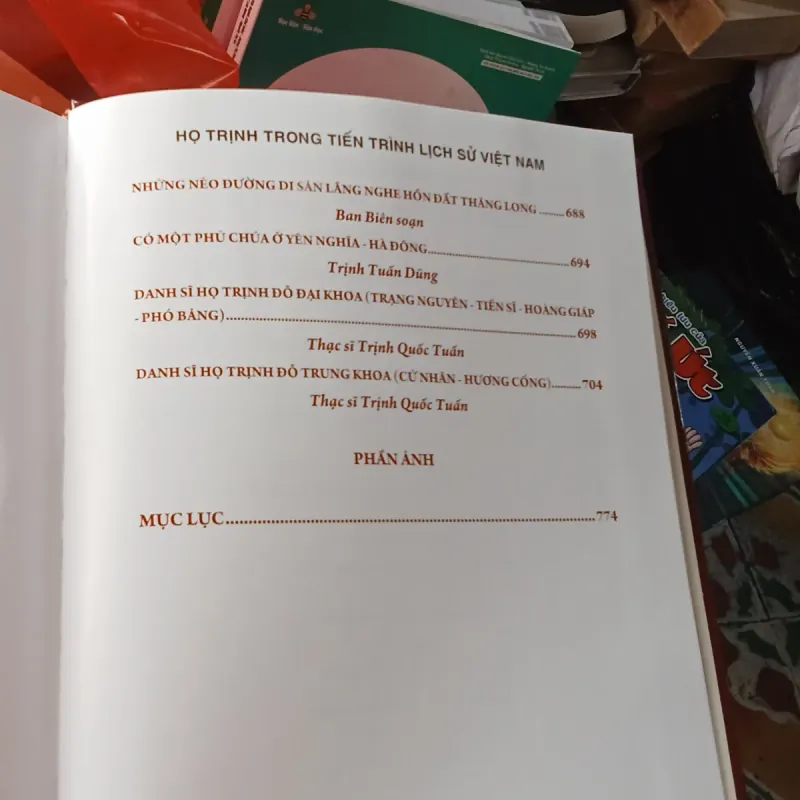 Họ Trịnh Trong Tiến Trình Lịch Sử Việt Nam  1002355