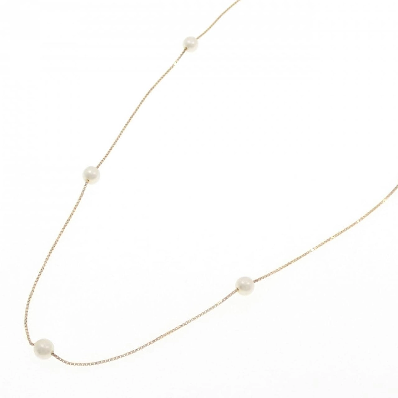 K18YG Ngọc trai Akoya Dây chuyền - Hàng hiệu Chính hãng 855812