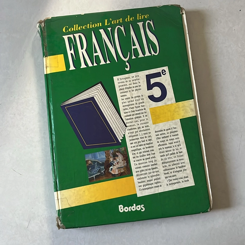L'Art de lire, Français, 5e. Manuel de l'élève 503462