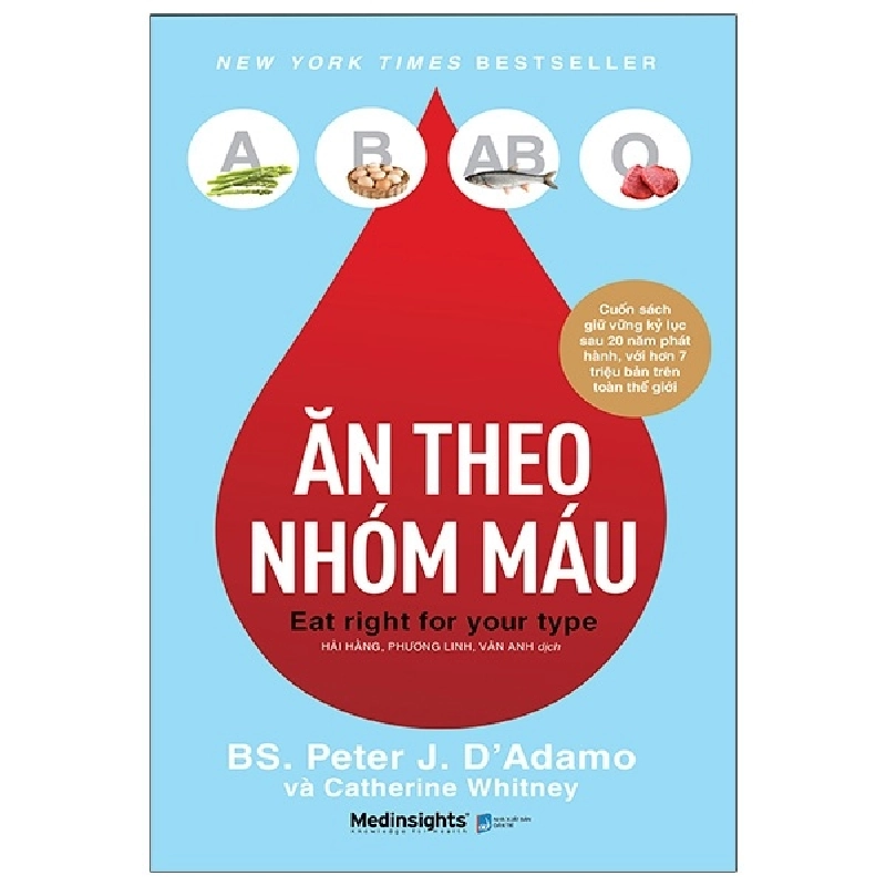 Ăn Theo Nhóm Máu - BS Peter J D’Adamo, Catherine Whitney ASB.PO Oreka-Blogmeo120125 376446
