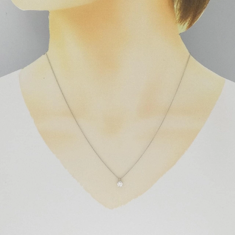 Dây chuyền kim cương PT900/PT850 0.320CT F I1 VG - Hàng hiệu Authentic 875038